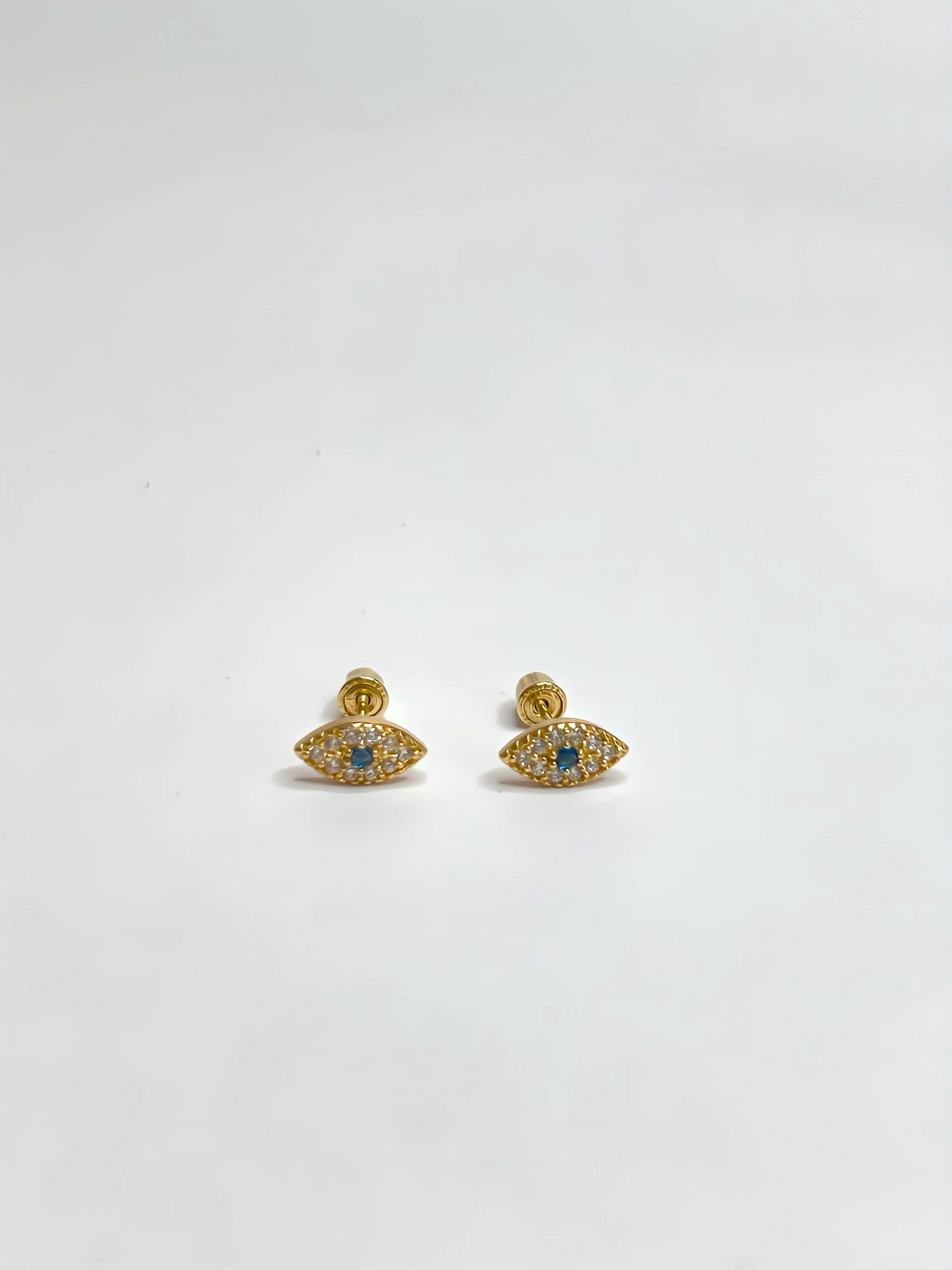 Evil eye earrings