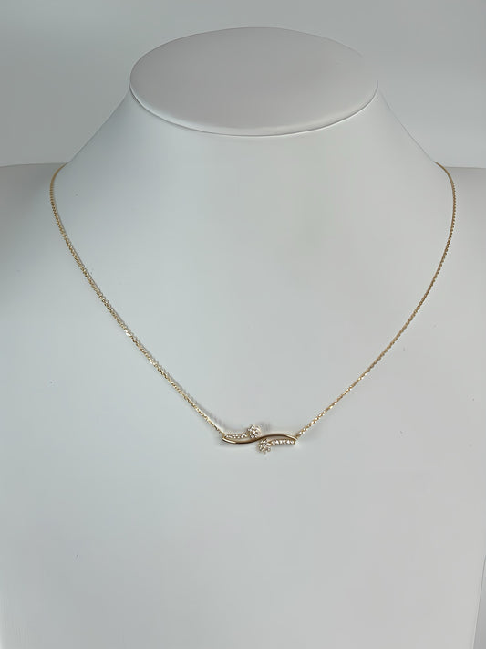 Zirconia necklace